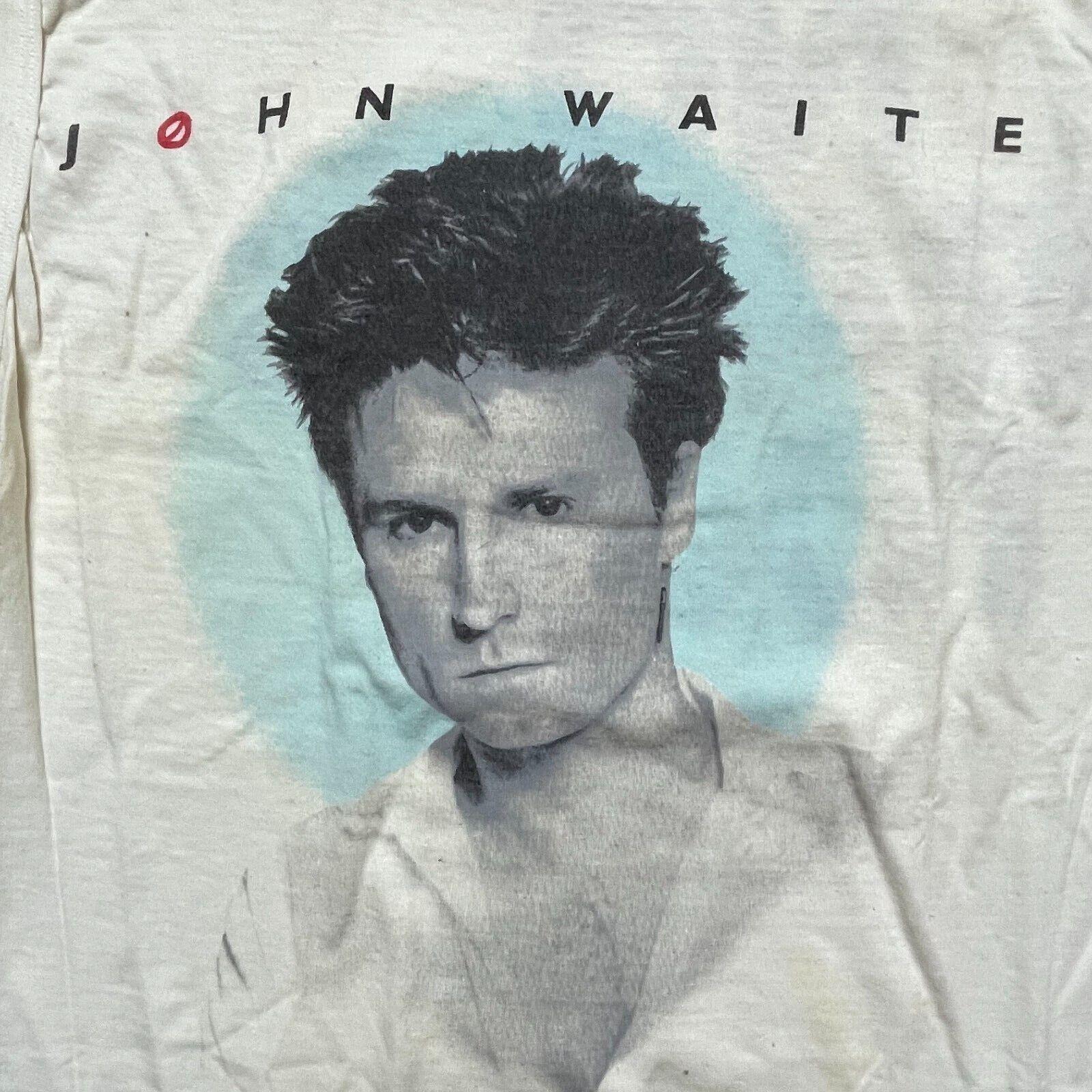 Vintage 80’s John Waite No Brakes Tour 1984 Original Concert T Shirt Large