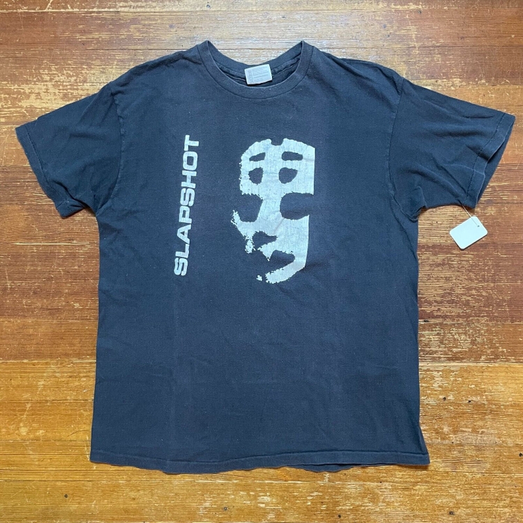 Slapshot - Vintage 1980's Boston Punk Rock Hardcore T Shirt - XL - Made in USA