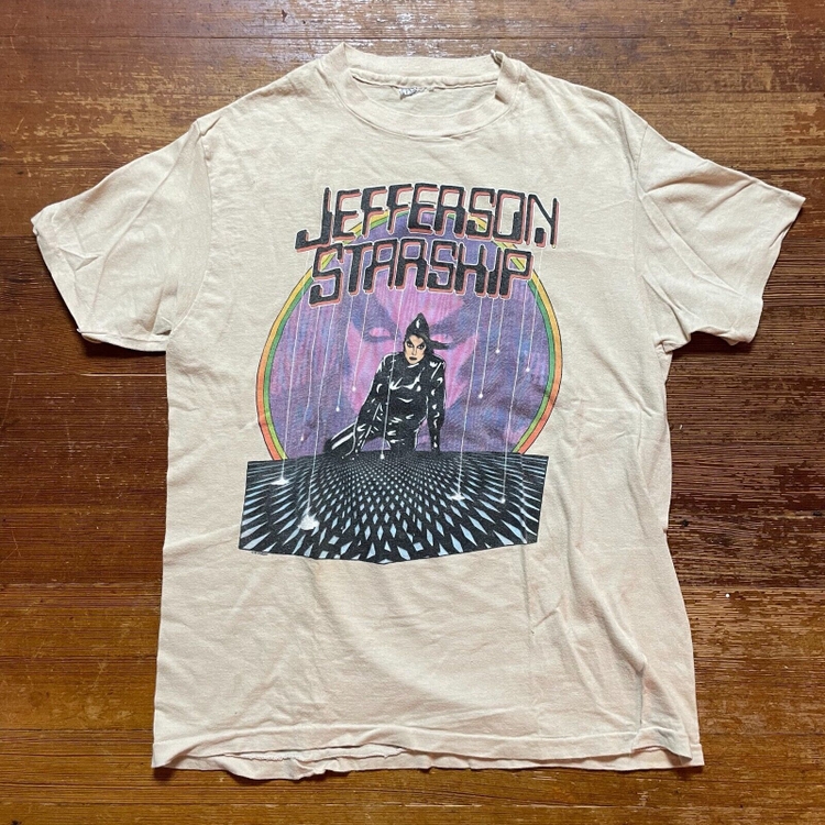 Vintage 80’s Jefferson Starship Grace Slick 1981 Modern Times Tour T-Shirt