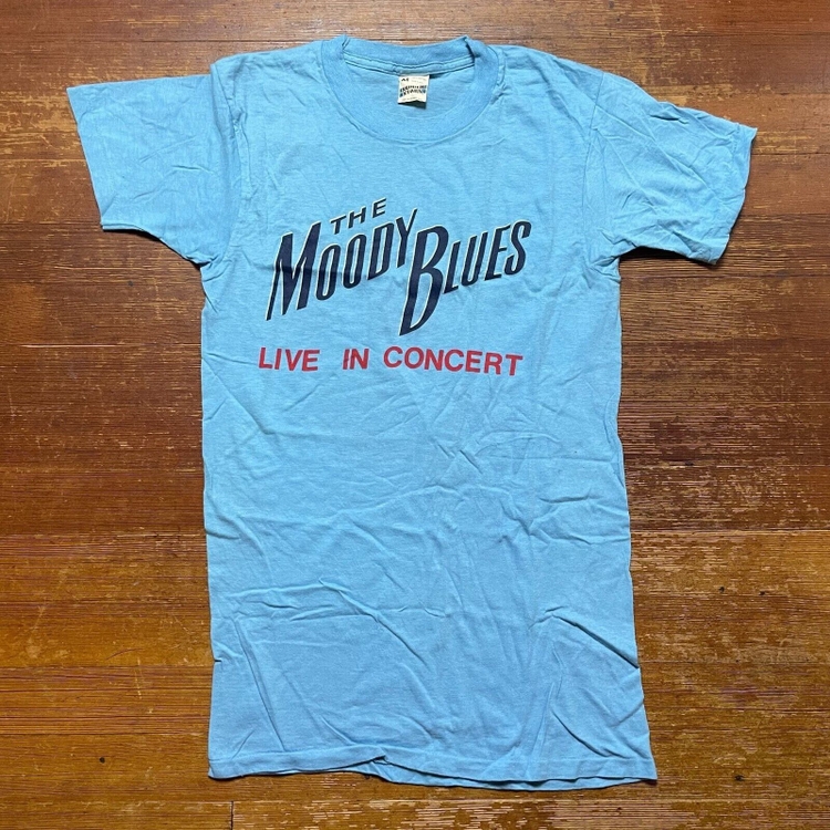 Vintage 80’s Moody Blues Live in Concert The Present 1983 Concert T Shirt Medium
