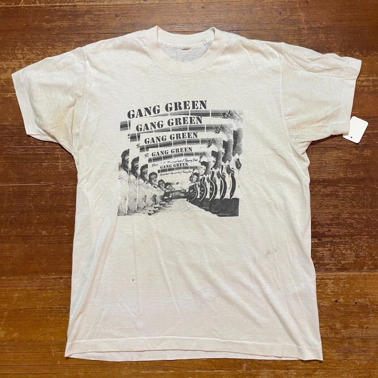 Gang Green - Sold Out 7" - Vintage 1984 Skater Punk Rock Tee Shirt XL