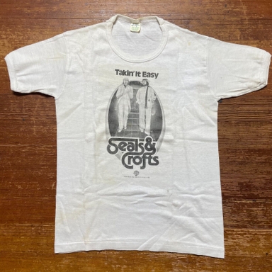 Vintage 70’s Seals & Crofts Takin’ It Easy 1978 Original Rock T Shirt Medium